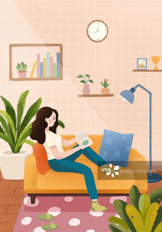 居家时光图片素材