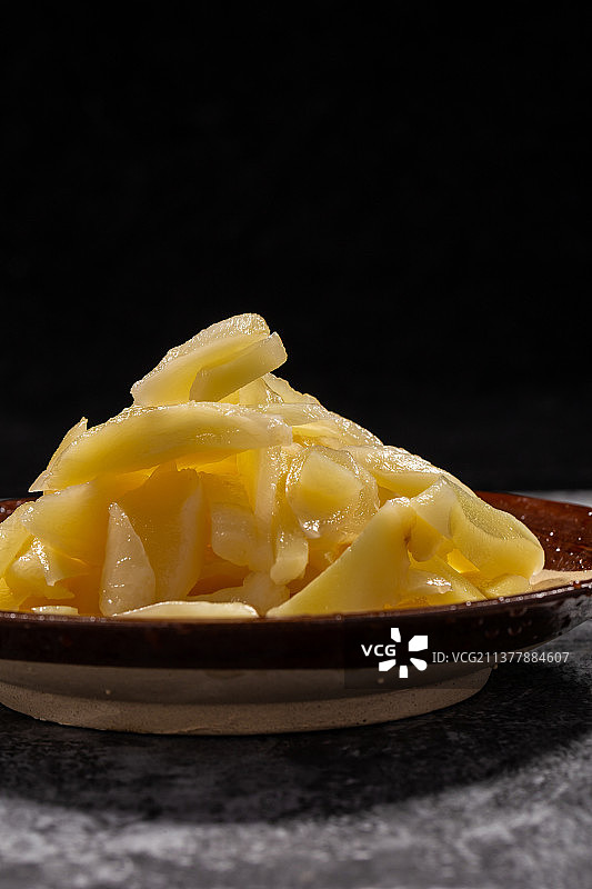 手工姜片美食图片素材