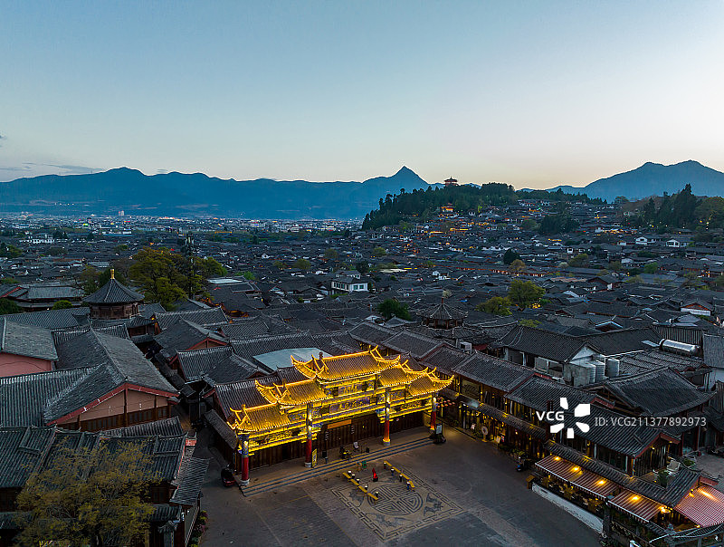 云南丽江古城图片素材