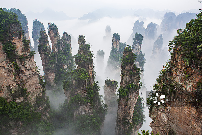 张家界风景图片素材