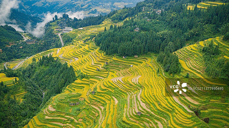 加榜梯田2图片素材