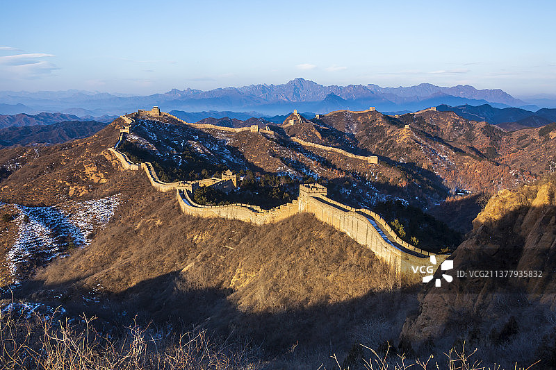 长城长——河北省   承德市   滦平县    金山岭长城    司马台长城图片素材