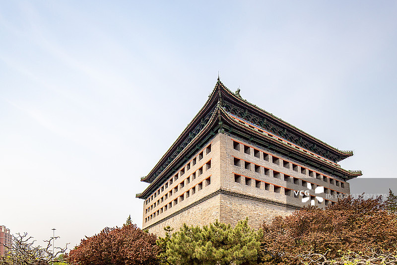 北京明城墙遗址公园图片素材