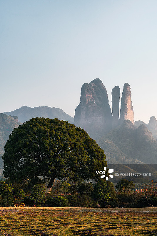 浙江衢州江郎山图片素材
