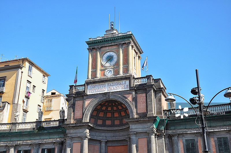 意大利那不勒斯天主教教堂图片素材