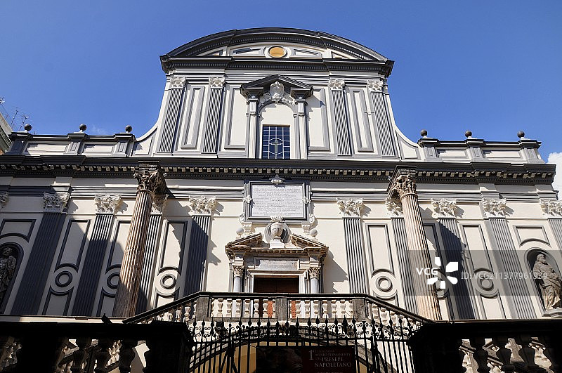 意大利那不勒斯天主教教堂图片素材