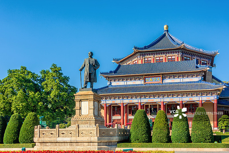 中国广东广州中山纪念堂图片素材