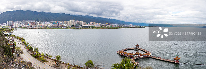 云南大理洱海公园图片素材