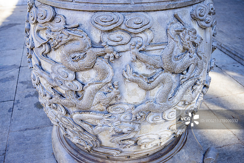 大观公园龙图片素材