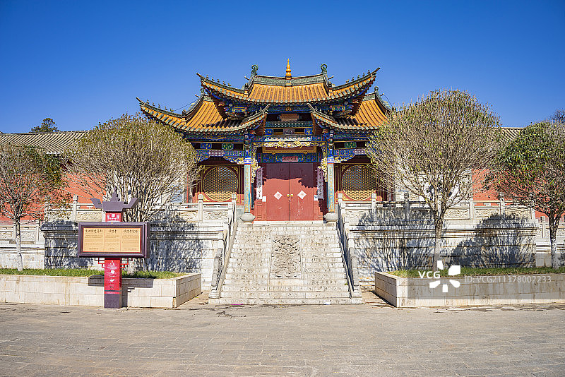 中国云南昆明官渡古镇图片素材