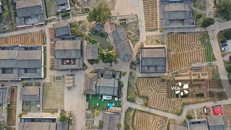 福建福州耕读文化梁厝村景风景壁纸美图图片素材