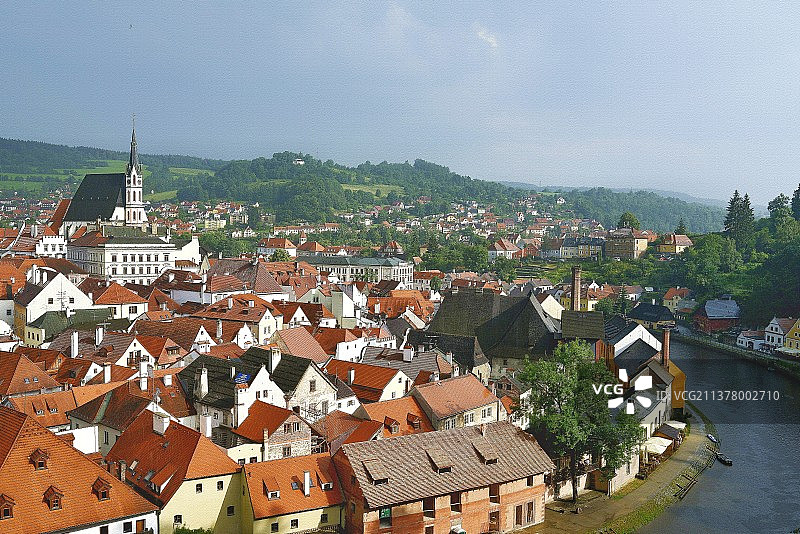 童话CK小镇 ——克鲁姆洛夫•捷克图片素材