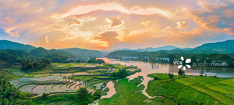 田园美景图片素材