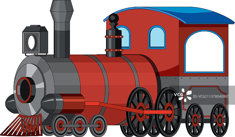 复古蒸汽火车图片素材