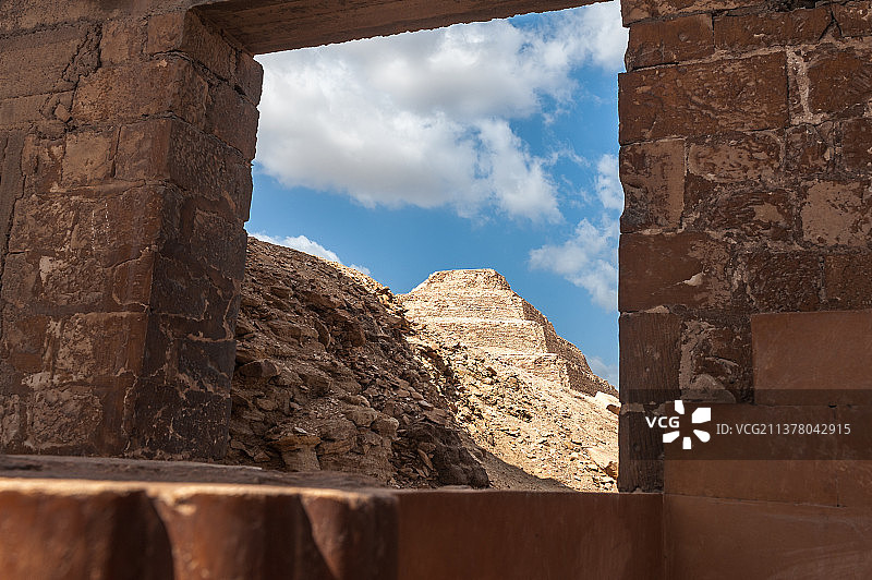 埃及阶梯金字塔及其它图片素材