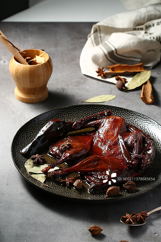酱板 酱板鸭 静物 美食 棚拍图片素材
