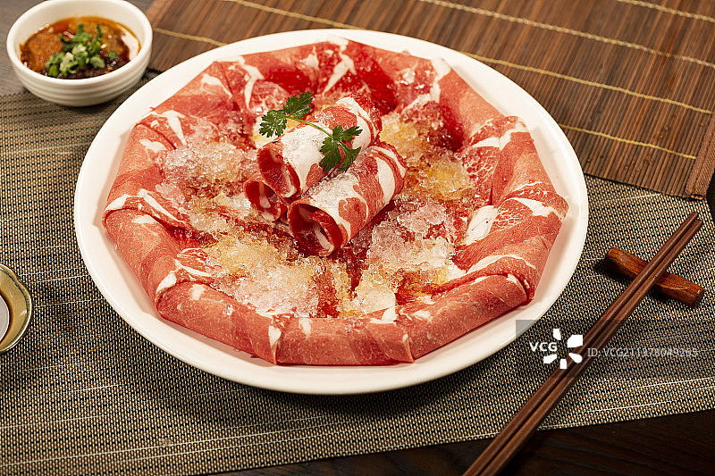 牛肉卷图片素材