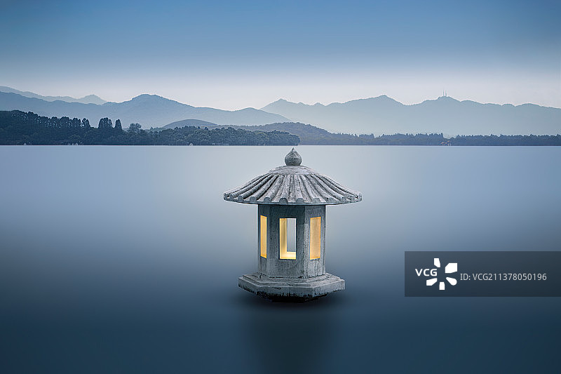 印象西湖图片素材