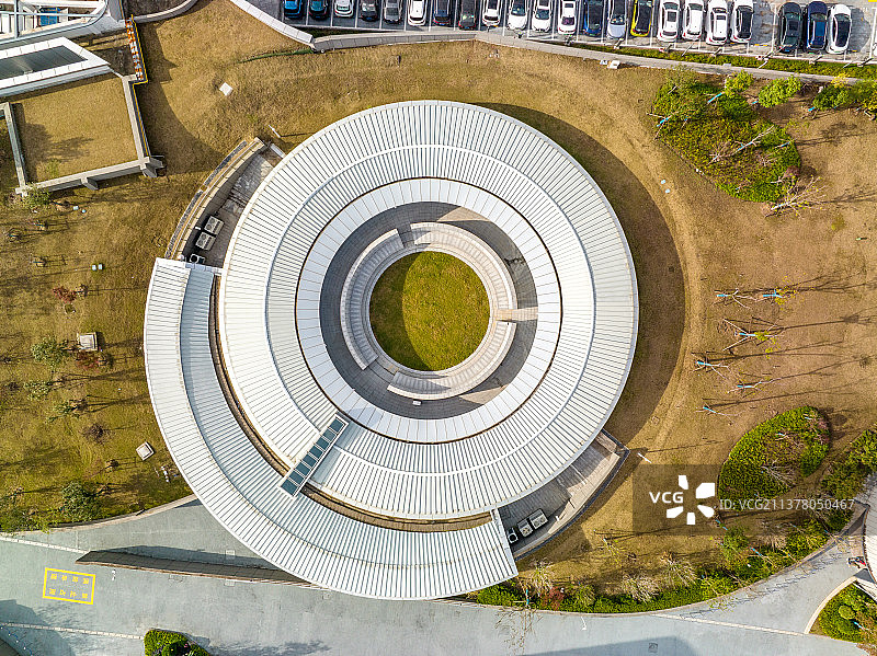 航拍上海天文馆图片素材