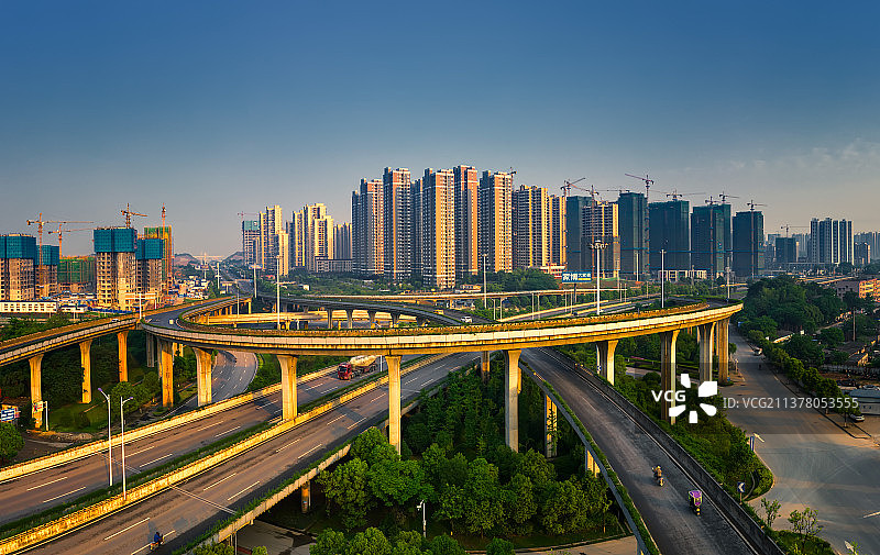 株洲·王家坪立交2图片素材