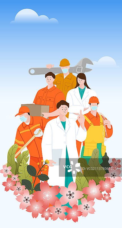 五一国际劳动节图片素材