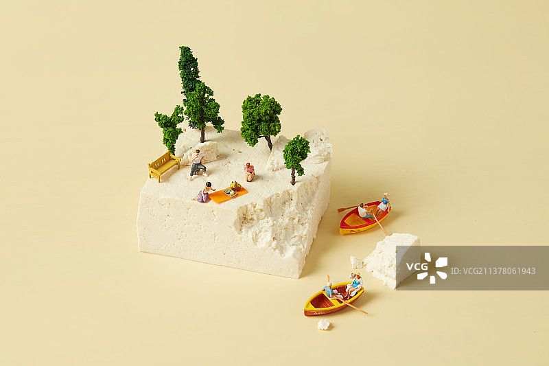 食材微缩景观图片素材