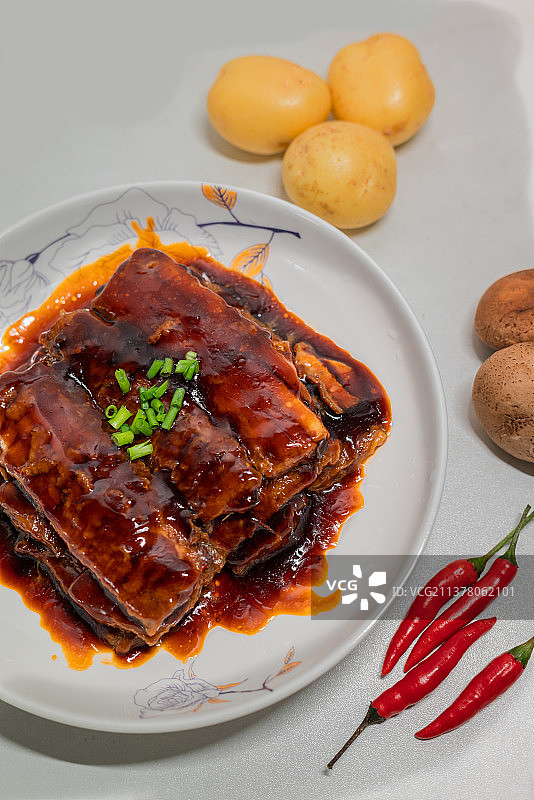 红烧带鱼图片素材