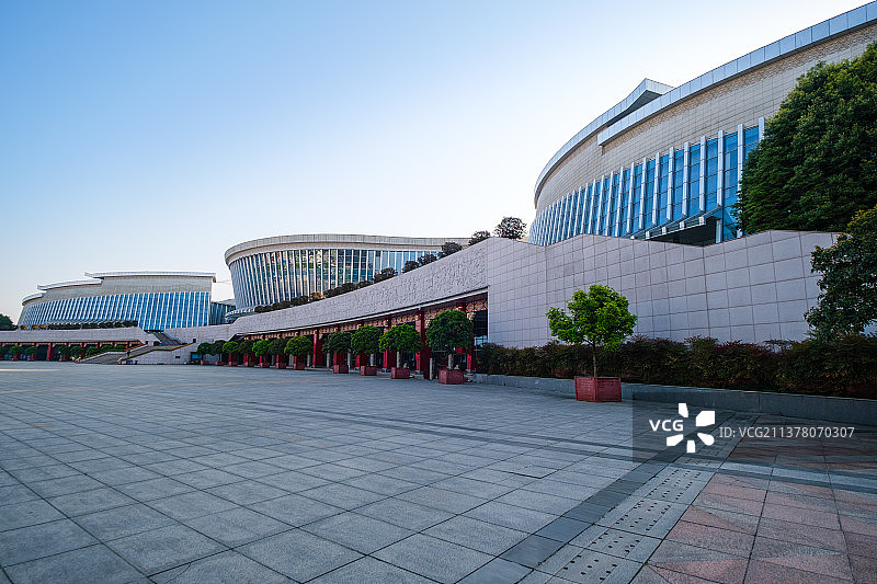 湖北省恩施文化中心图片素材