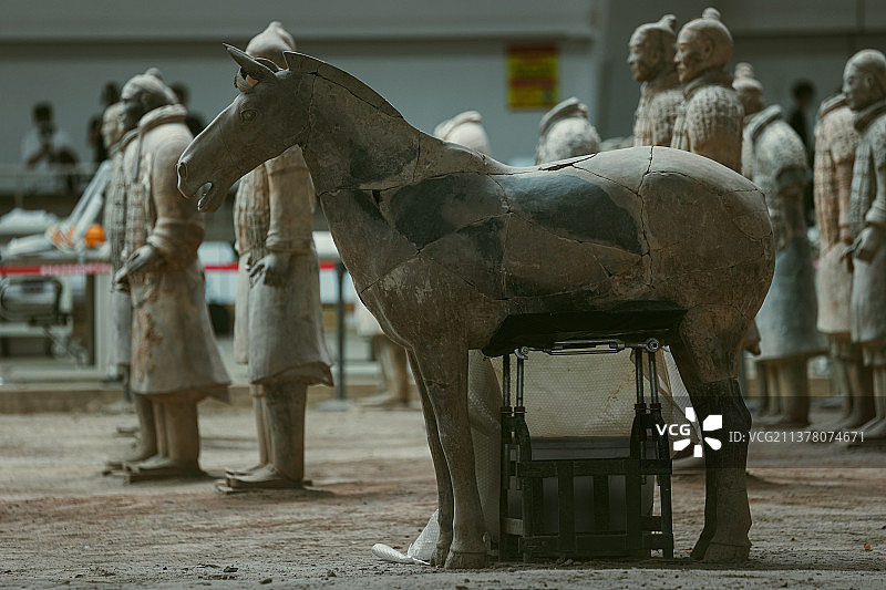 西安秦始皇兵马俑博物馆图片素材