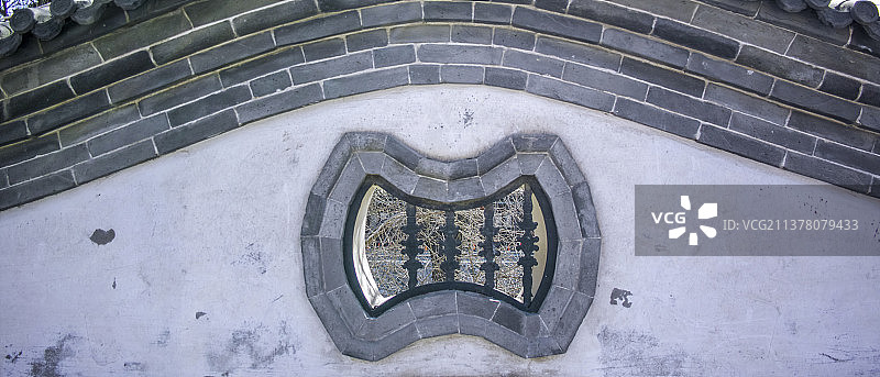 古建筑窗框图片素材