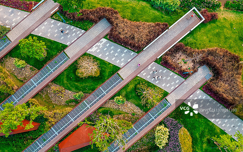 沙田水岸公园图片素材