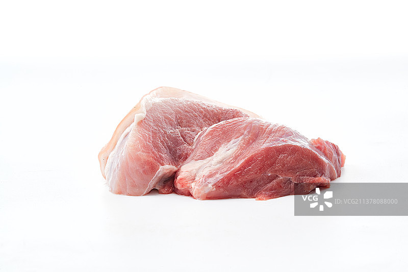 检疫合格的屠宰生鲜猪肉图片素材