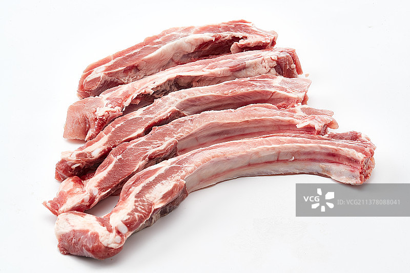 生鲜猪肋排图片素材
