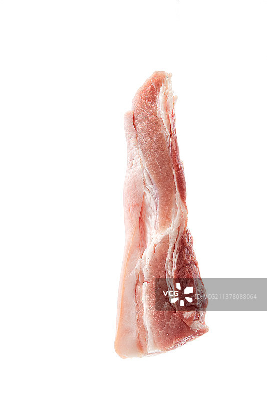 检疫合格的屠宰生鲜猪肉图片素材