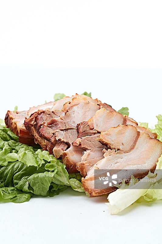 柴沟堡熏肉（烟熏五花肉）图片素材