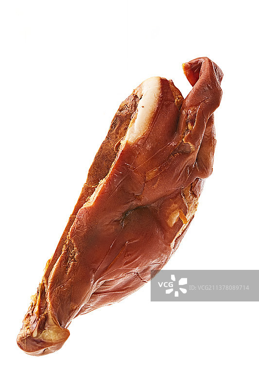 传统熟食美食熏酱卤猪头图片素材