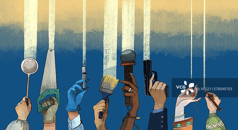 劳动者-横图片素材