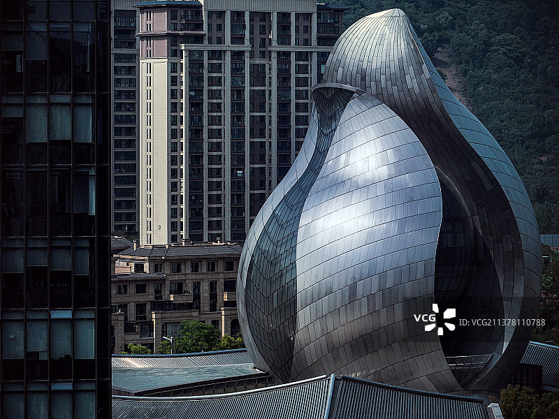 中国建筑科技馆图片素材