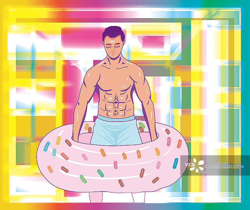 健身——猛男粉图片素材