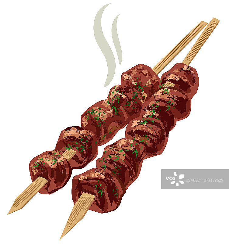 烤肉串图片素材