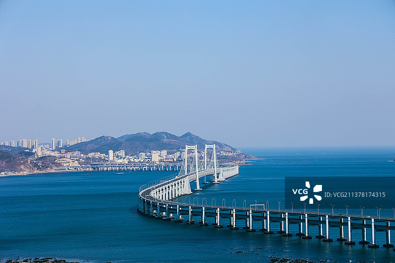 跨海大桥风光图片素材