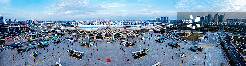 银川 金凤区 上海西路 马兰花广场 通达北街 金凤新华联广场图片素材