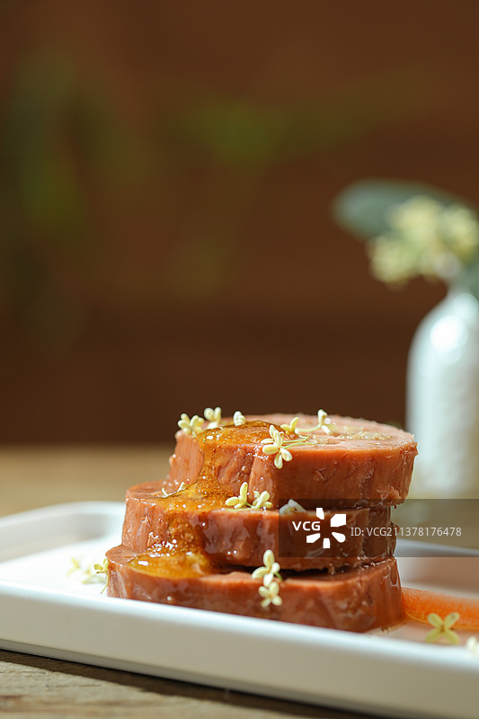 桂花糯米藕图片素材