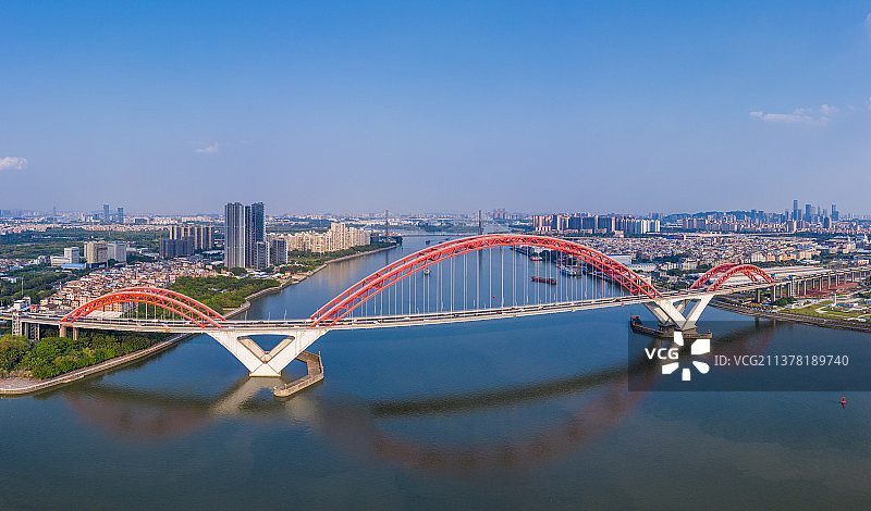 广州新光大桥图片素材