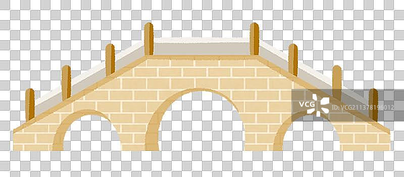 传统建筑拱桥图片素材