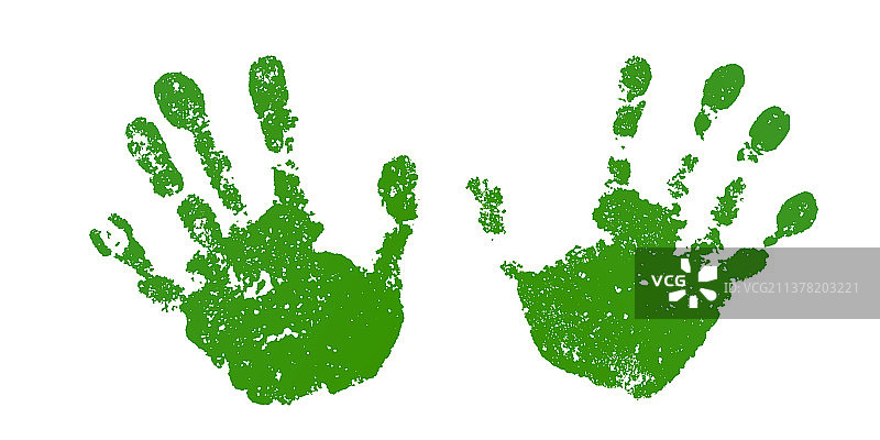 手绘印花图案，白色背景图片素材