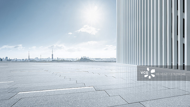 建筑广场路面图片素材