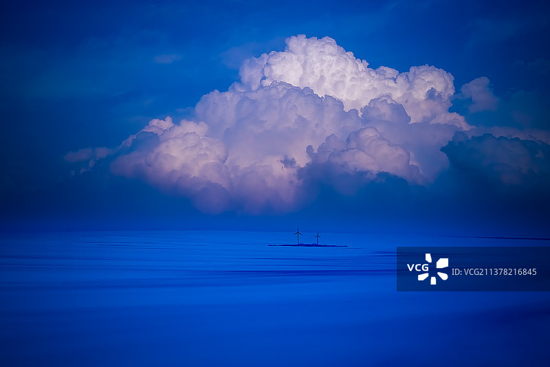 背景，晴朗的天空图片素材