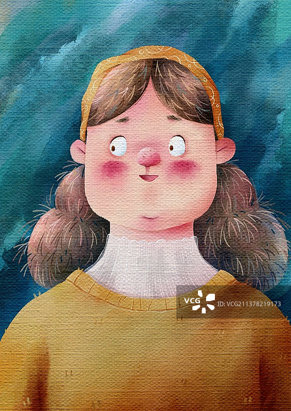 可爱小炸毛图片素材