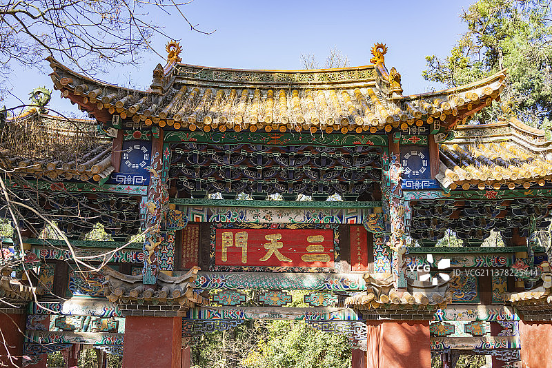 中国云南昆明金殿图片素材